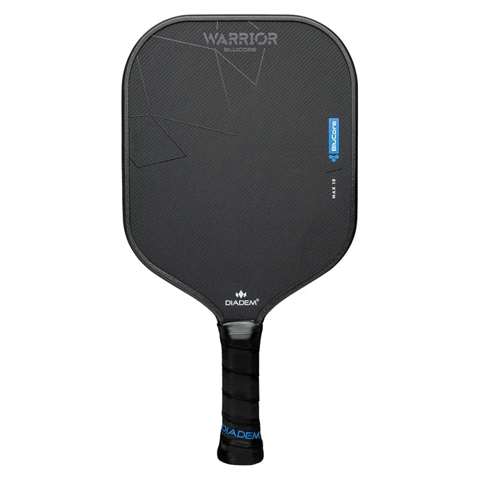 Warrior BluCore v3 Max 19mm Pickleball Paddle Black