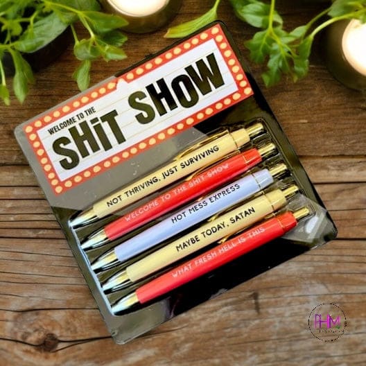 Welcome to the Shit Show Pens Set ✌🏼