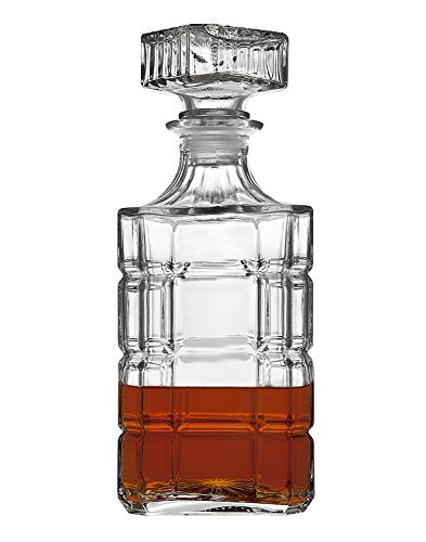 Whiskey Decanter And Glasses Bar Set, Includes Whisky Decanter And 6 Cocktail Glasses - 7 Piece Se - EK CHIC HOME