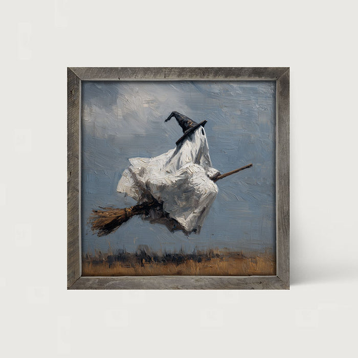 Witchy Ghost in Field