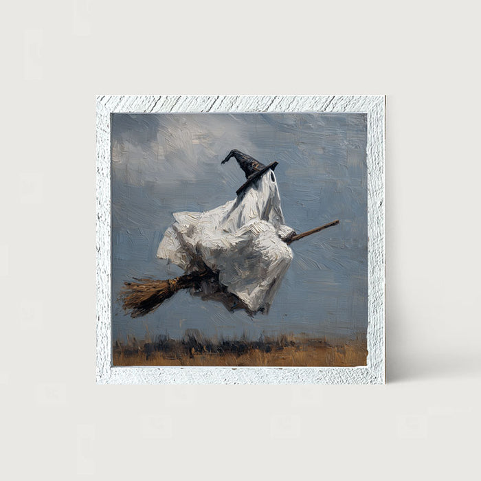 Witchy Ghost in Field