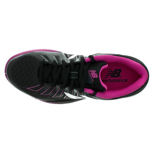 Women's 1006 B Width Shoes Black and Pink