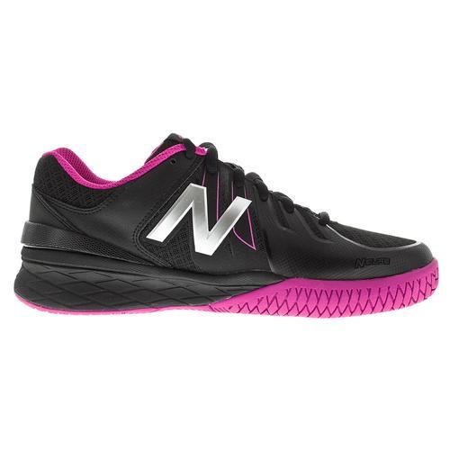 Women's 1006 B Width Shoes Black and Pink