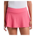 Women`s 13 Inch Grid Jacquard Skort Camellia Rose