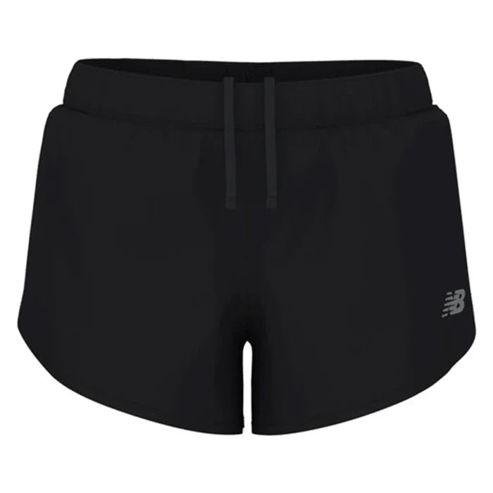 Women's 3 Inch Sport Short Black,Apparel,New Balance,,,Tennis Express,WS51209-BKB