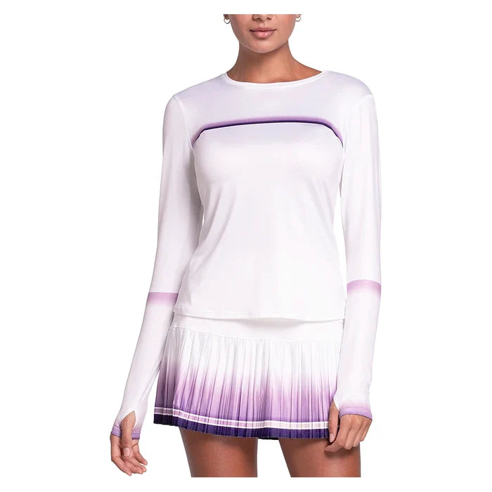 Women's Accelerate Long Sleeve Top Paisley