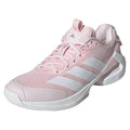 Women's Adizero Ubersonic 5 Shoes Distilled Pink and White
