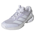 Women's Adizero Ubersonic 5 Shoes Frozen Purple and White