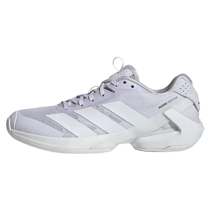 Women's Adizero Ubersonic 5 Shoes Frozen Purple and White