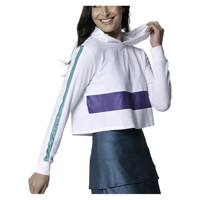 Women's All That Shimmers Hoodie White