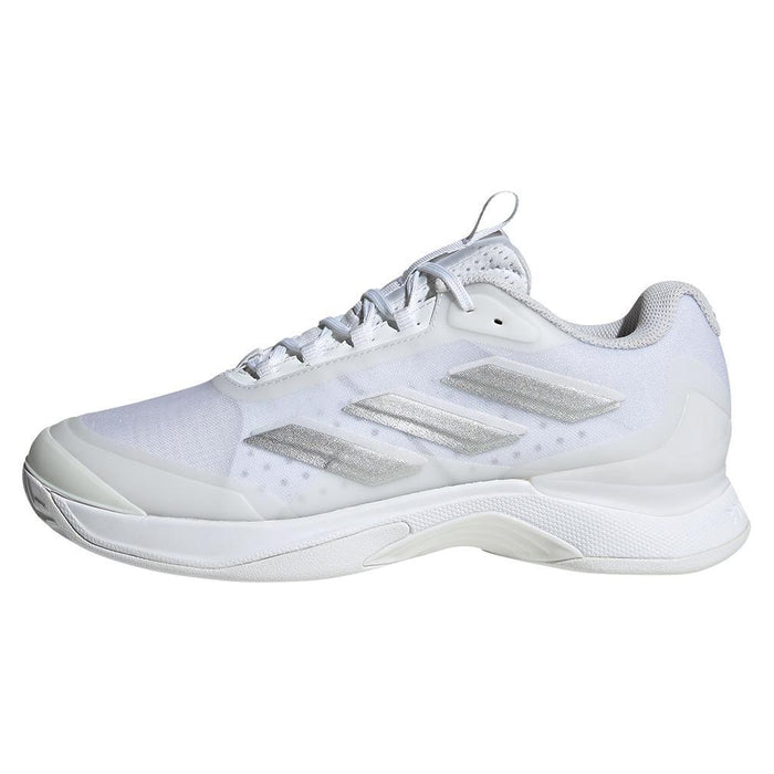 Women's Avacourt 2 Court Shoes White and Silver Metallic