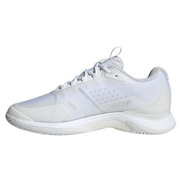 Women's Avacourt 2 Court Shoes White and Silver Metallic