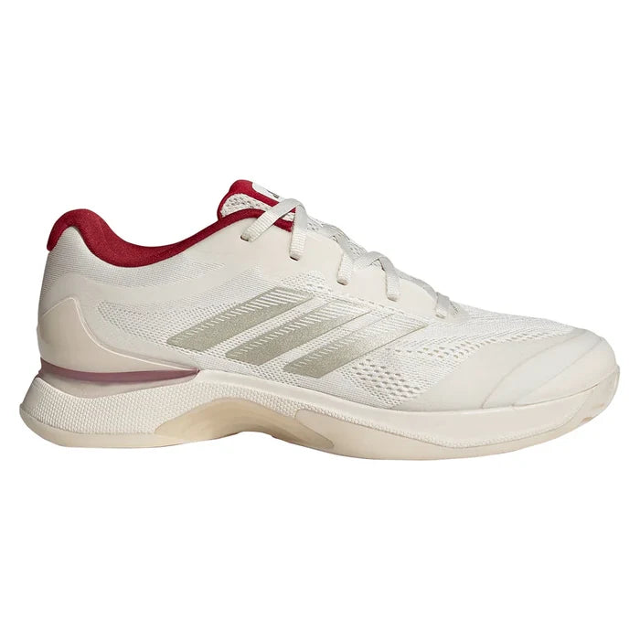 Women's Avacourt 3 Shoes Chalk White and Ice Gold Metallic