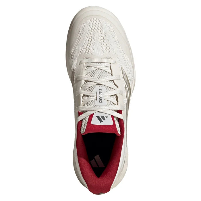 Women's Avacourt 3 Shoes Chalk White and Ice Gold Metallic