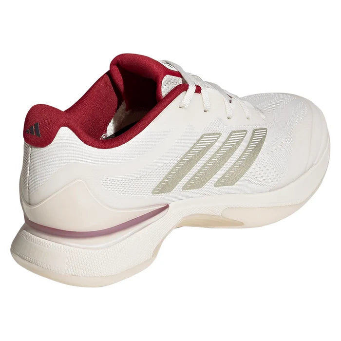 Women's Avacourt 3 Shoes Chalk White and Ice Gold Metallic