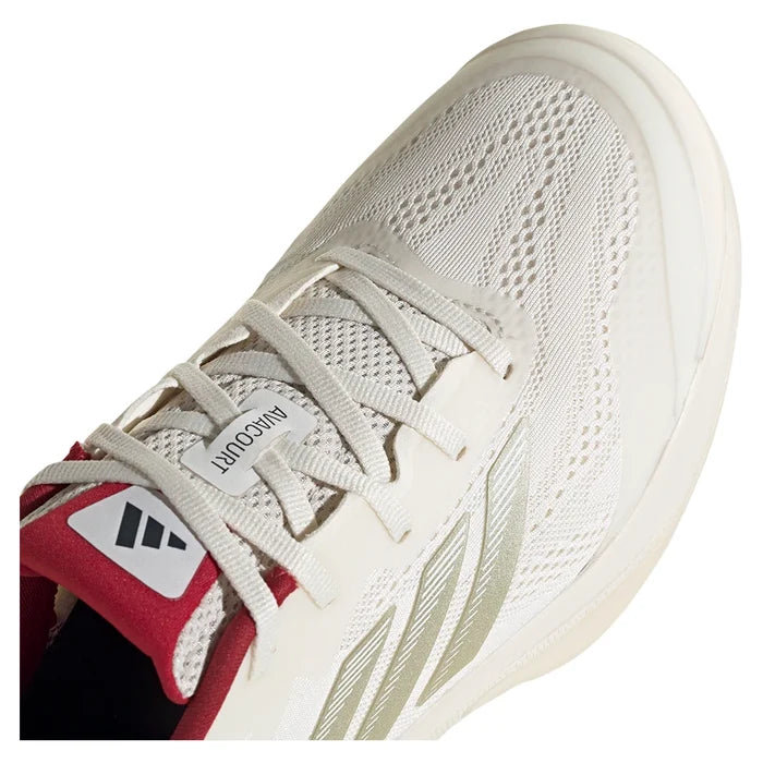 Women's Avacourt 3 Shoes Chalk White and Ice Gold Metallic