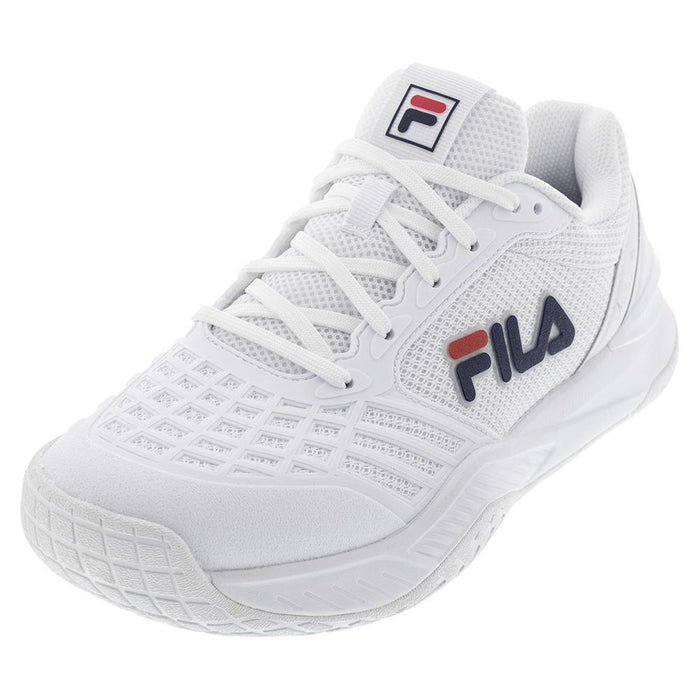 Women's Axilus 3 Shoes White and Navy