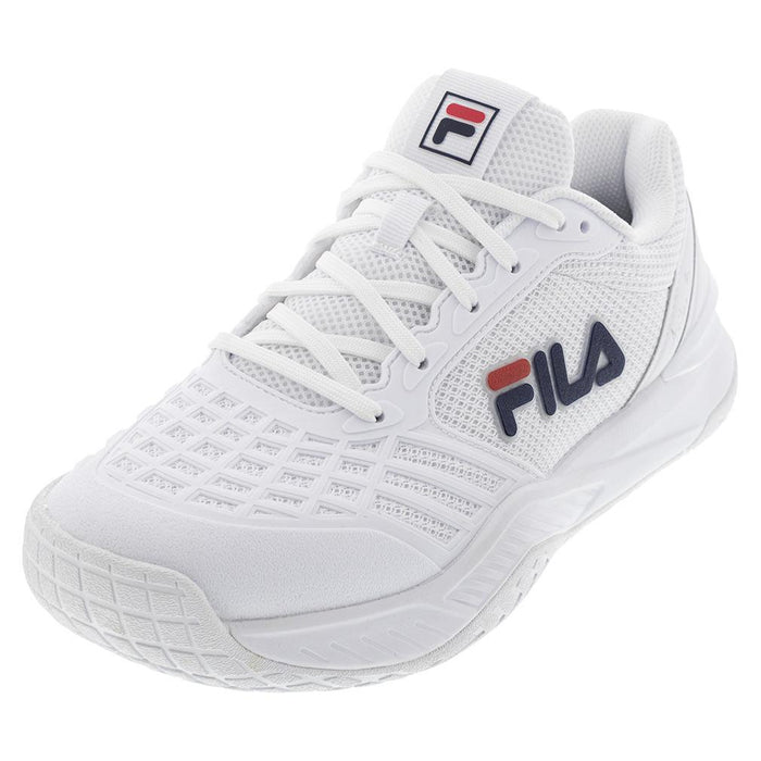 Women's Axilus 3 Shoes White and Navy