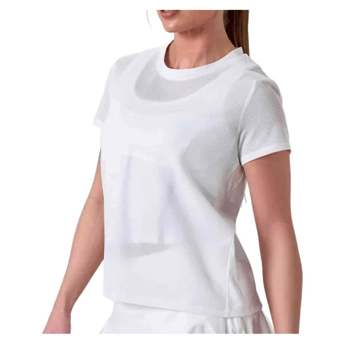 Women's Baila Short Sleeve Top White