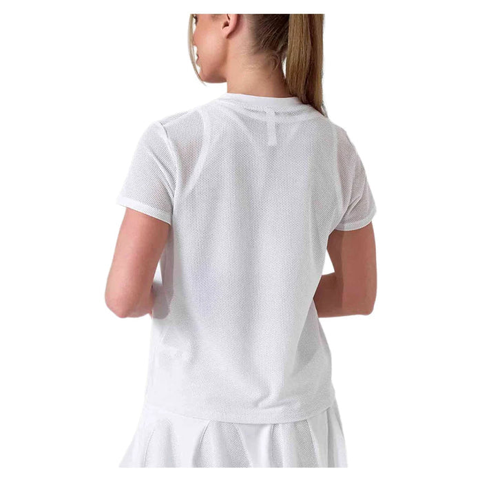 Women's Baila Short Sleeve Top White