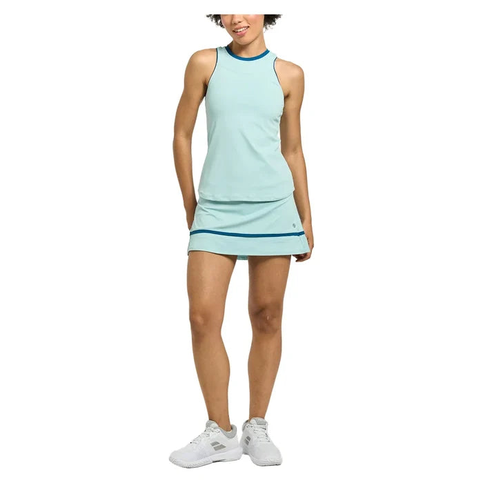 Women's Banded Arena 13 Inch Skort Smoky Blue and Poseidon, Lija, Pickleball Express, 26A-4659F26-3