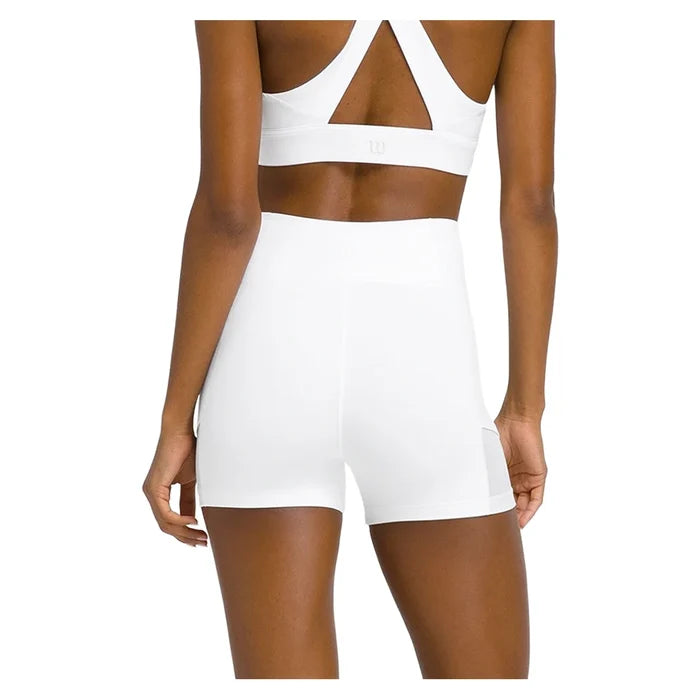 Women's Baseline Ball Short Bright White
