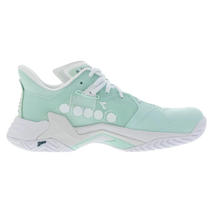 Womens B.Icon 3 AG Court Shoes Bay and White
