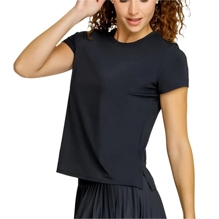 Women's Bijou Short Sleeve Top Onyx