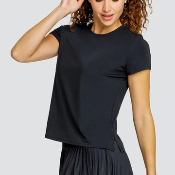 Women's Bijou Short Sleeve Top Onyx