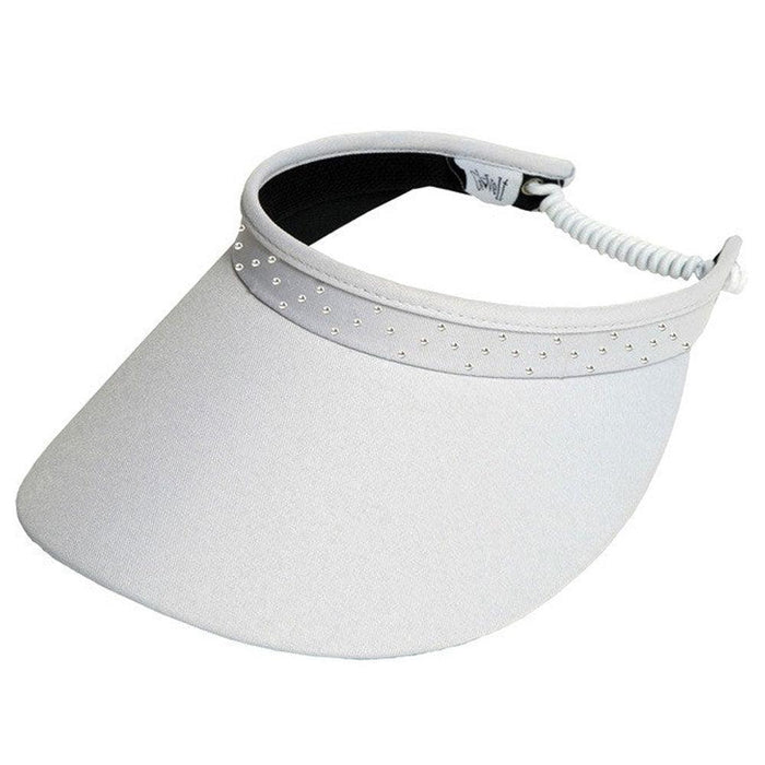 Women's Bling Coil Visor