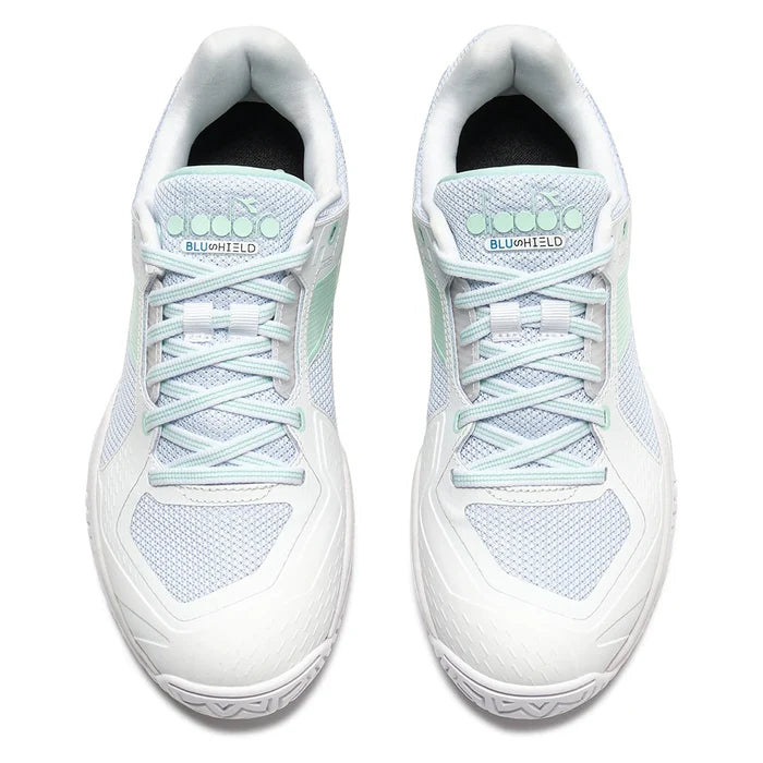 Women's Blushield Torneo 3 Court Shoes White and Bay