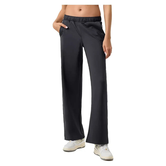 Womens Break Point Impact Pant Black and Gardenia