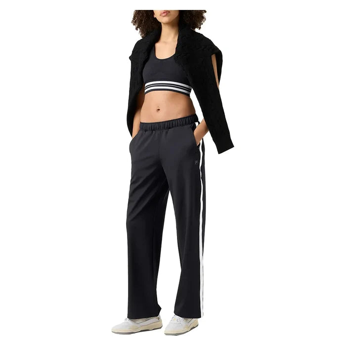 Womens Break Point Impact Pant Black and Gardenia