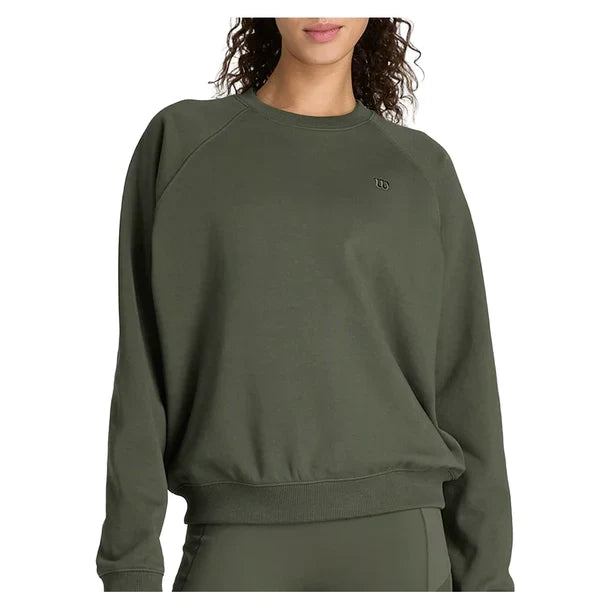Women's Classic Long Sleeve Crew Grape Leaf