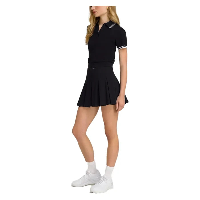 Women's Classic Pleated Mini Skort Black