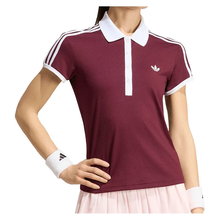 Women's Classics Polo Maroon