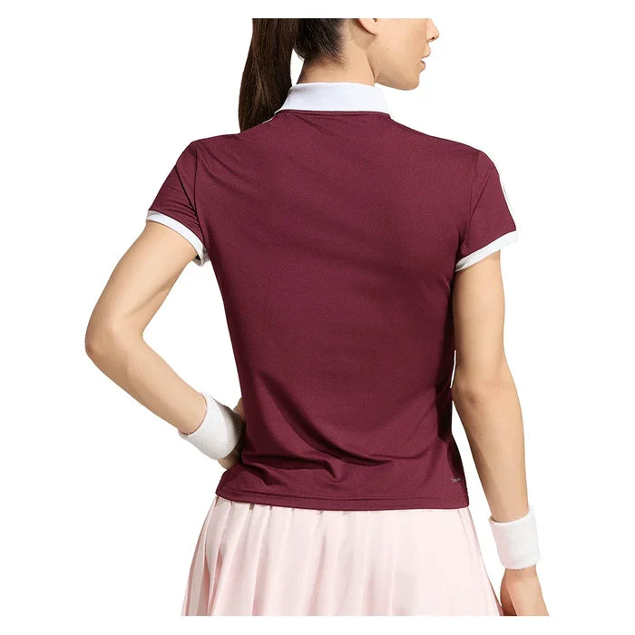 Women's Classics Polo Maroon