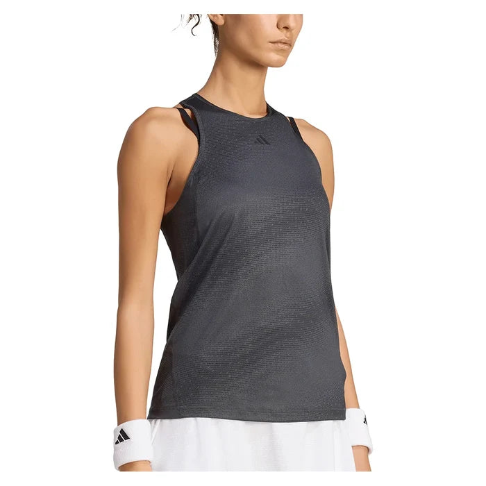 Women's Club Graph Tank Black