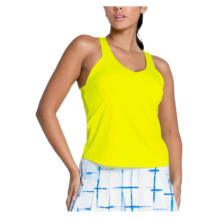 Women's Club House Tank with Bra Yellow