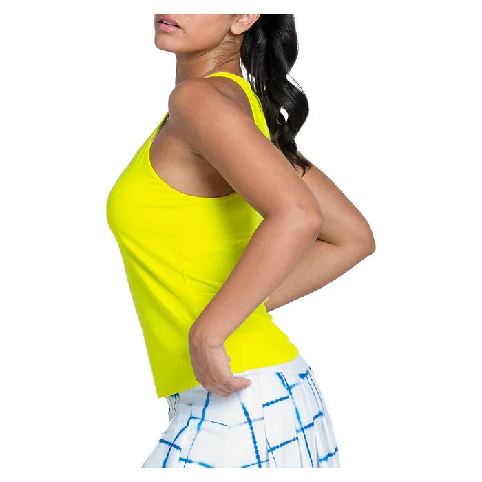 Women's Club House Tank with Bra Yellow