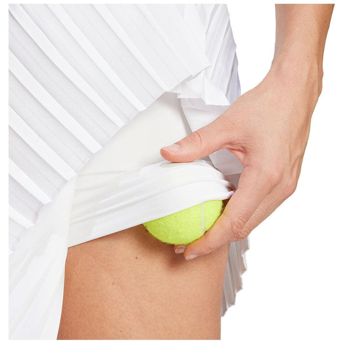 Women's Club Pleat Skort White