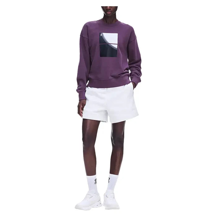 Women's Club Swing Long Sleeve Crew Cassis