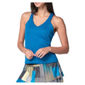 Women's Clubhouse Tank with Bra Electric Blue