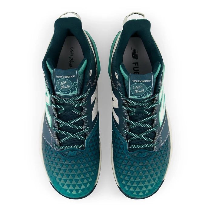 Women's Coco CG2 B Width Court Shoes Medusa Green and Deep End