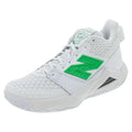 Women's Coco CG2 B Width Court Shoes White and Green Apple