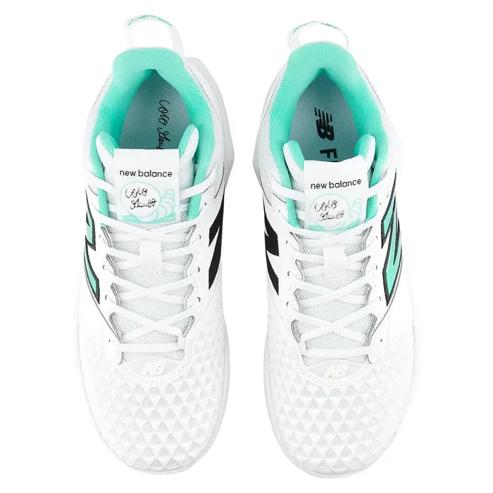 Women's Coco CG2 D Width Court Shoes NB 103 White and Deep End
