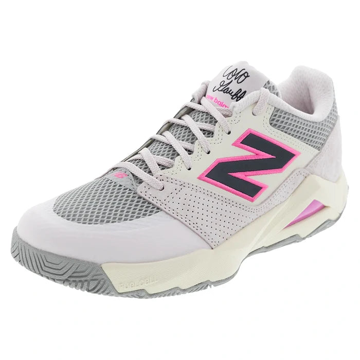 Women's Coco Delray B Width Court Shoes Pink Salt and Black