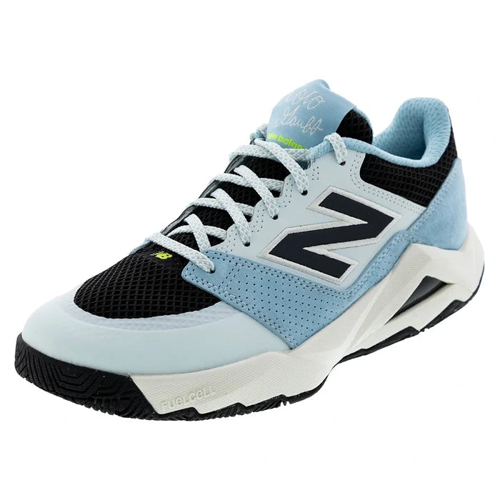 Women's Coco Delray B Width Shoes Glint Blue and Black