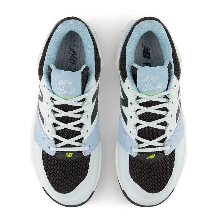 Women's Coco Delray B Width Tennis Shoes Glint Blue and Black-Footwear-New Balance-, [current_file_name-Tennis Express