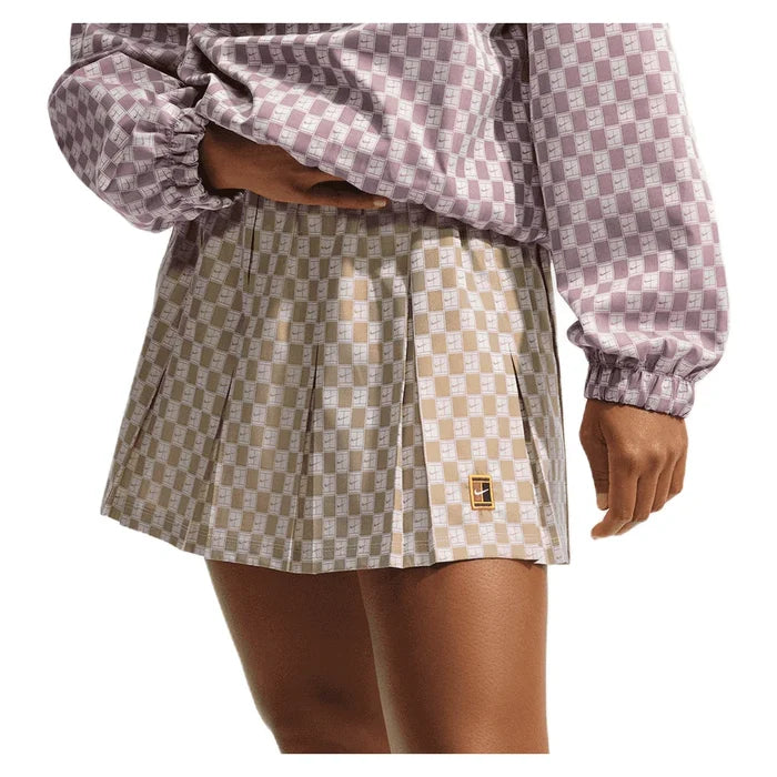 Women's Court Collection High-Rise Skort Parachute Beige, Nike, Parachute Beige, Pickleball Express, IM9414-297H26-PARACHUTE-BEIGE-1